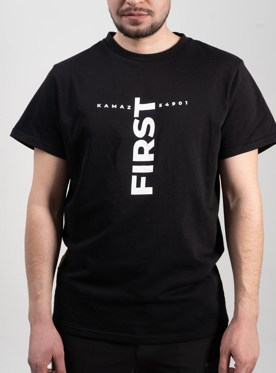 футболка first kamaz 54901 черная